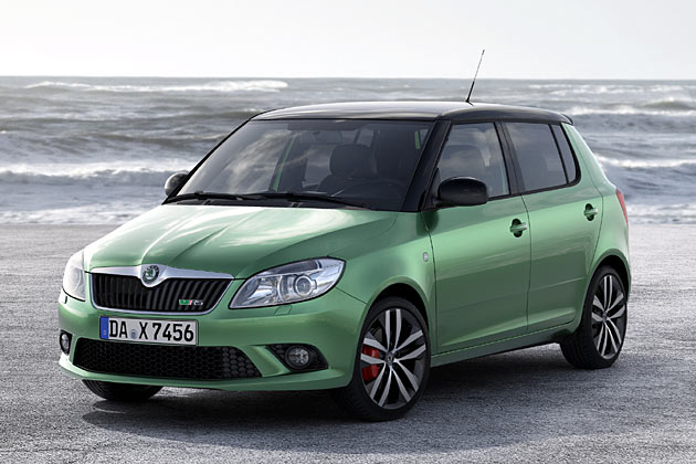 Die gerade modellgepflegte Fabia-Baureihe ergnzt Škoda bald um ein sportliches Topmodell namens RS