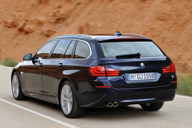 Noch einmal der neue BMW 5er Touring in der Gegenüberstellung mit »
