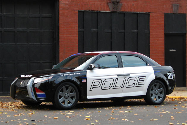 Prototyp eines neuen US-Polizeifahrzeugs: Carbon Motors E7