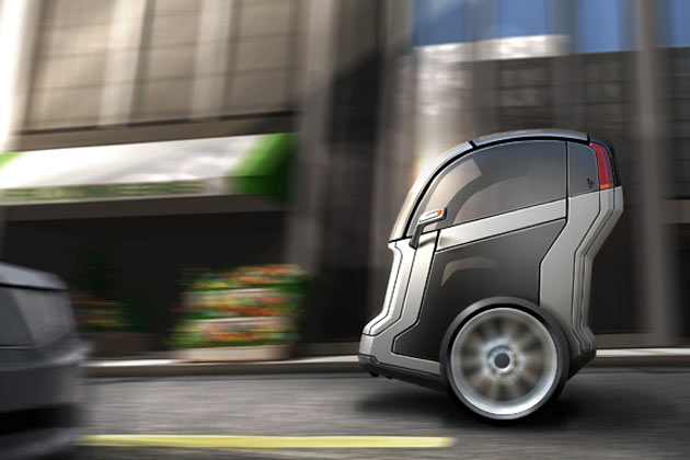 Eine Zeichnung dachte das Thema seinerzeit bereits wetterfest und futuristisch weiter