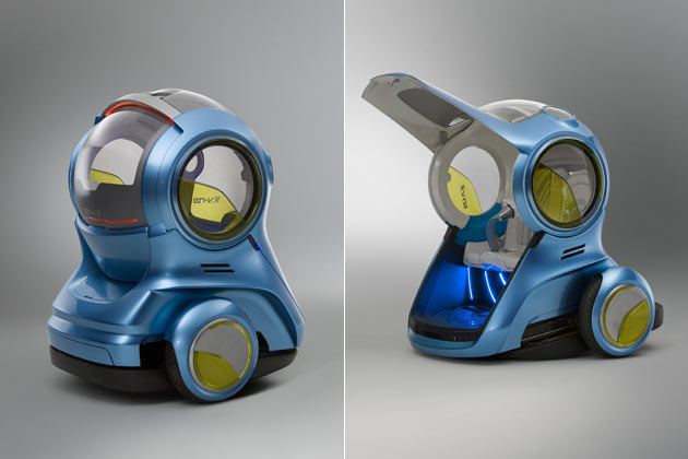 Das Gefhrt ist nur 1,50 Meter lang und wiegt gut 400 Kilogramm. Der Einstieg vorne erinnert an die selige Knutschkugel, h, Isetta