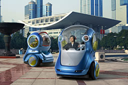 GM EN-V Concept: Das Segway-Auto