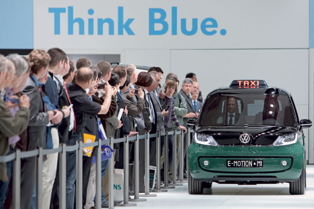 VW hat das Wgelchen im Rahmen der Hannover-Messe vorgestellt