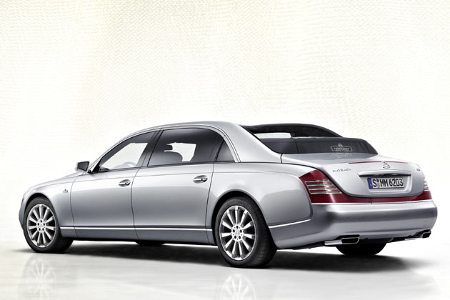 Auf Kundenwunsch baut Maybach auch das extrem exklusive Landaulet. Hier drfte der Preis siebenstellige Regionen erreichen