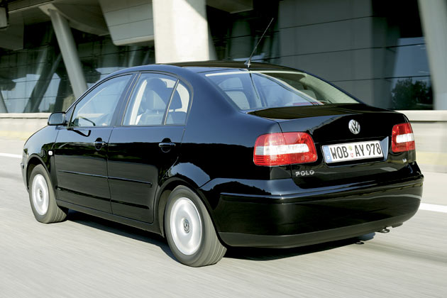Rckblende: Den Polo IV gab es zwischen 2003 und 2005 in Deutschland als Limousine