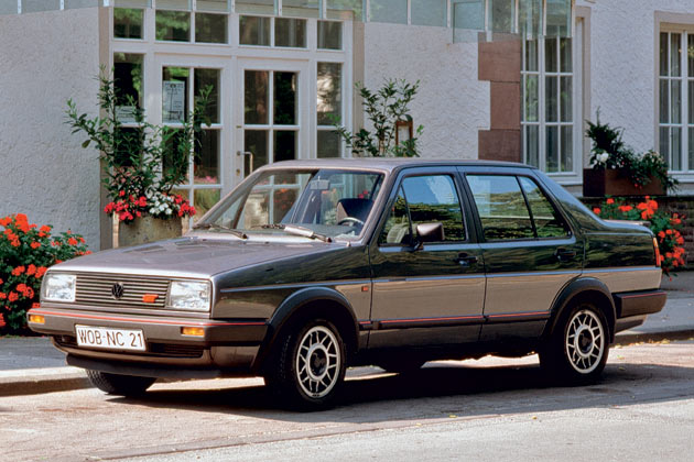 Golf II mit Anhang wurde zwischen 1984 und 1991 produziert