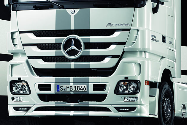 Zu den Modifikationen gehren auerdem LED-Tagfahrleuchten