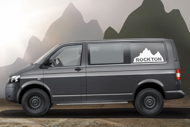 Die grobstolligen Reifen und die diversen Unterfahrschutzmodule sind als Extra zu haben