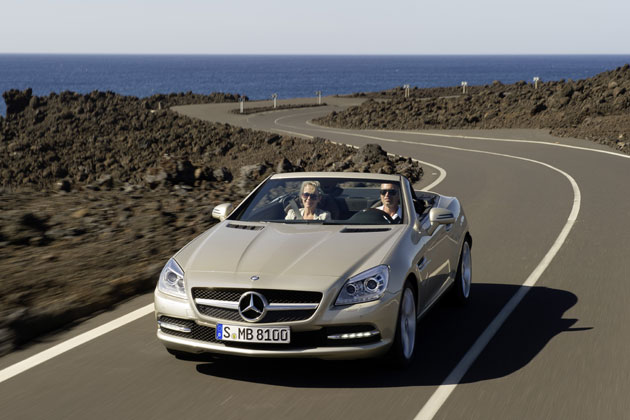 Schnes Bild, schnes Auto: Gestatten, Mercedes SLK, dritte Generation, 2011