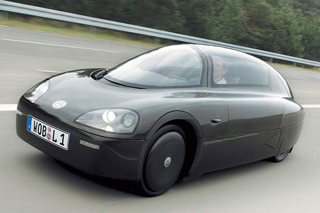 Das ehrlichste Ein-Liter-Auto war der <a href='show.htm?id=1112'>1L von 2002</a> (nicht mit dem L1 von 2009 zu verwechseln), der nicht nur auf dem Papier, sondern real auf 0,9 Liter Verbrauch kam