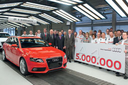 Audi feiert fünfmillionsten A4