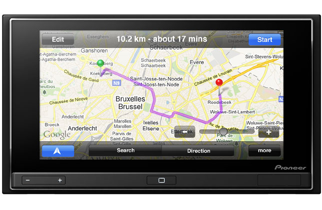 Navigation via Google Maps gehört zum Standard