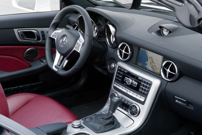 Blick ins SLK-Interieur