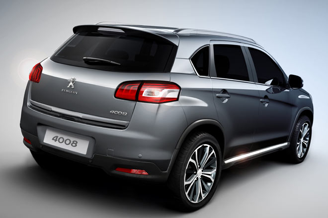 Auch Peugeot hat sich fr ein aufflliges Design der C-Sule entschieden