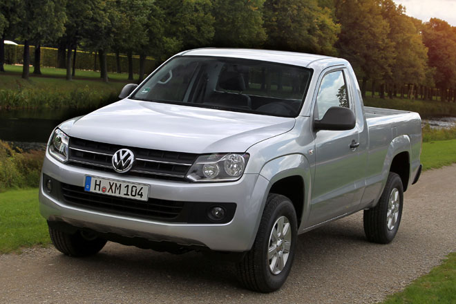 Der VW Amarok ist jetzt auch als zweitrige Version zu haben