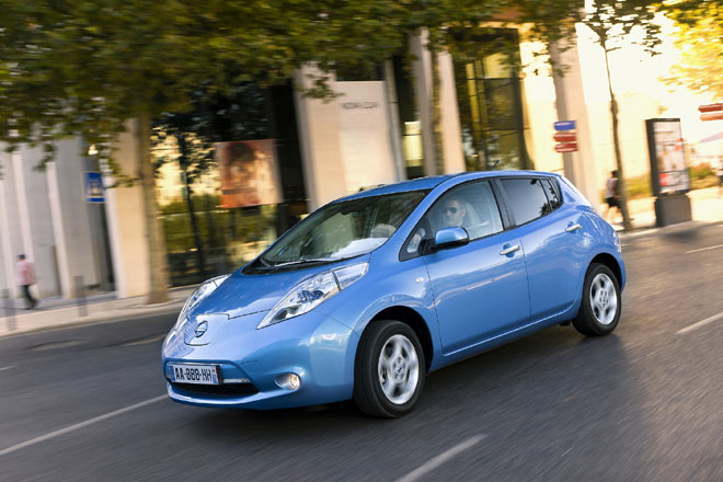 Das Elektroauto Nissan Leaf kommt im April 2012 auch nach Deutschland. Es wird fr 37.000 Euro zunchst nur von wenigen Hndlern verkauft