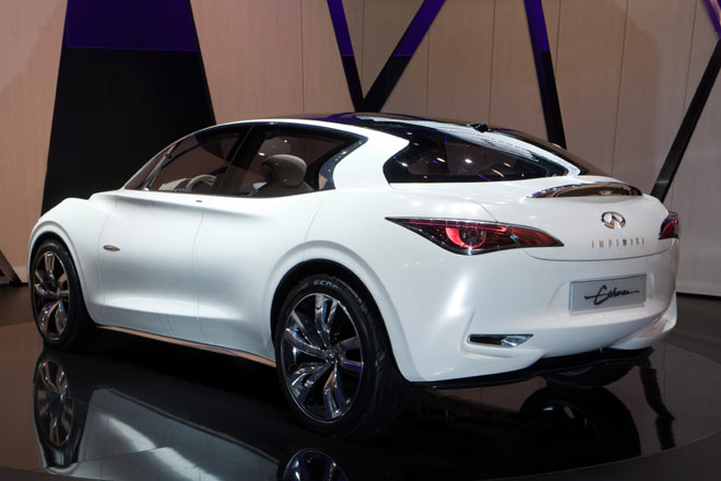 Mit dieser Studie hatte Infiniti in diesem Jahr einen Ausblick auf ein mgliches Kompaktmodell gegeben