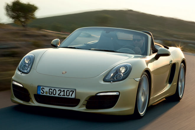 Der 315 PS starke Boxster S unterscheidet sich optisch nur marginal vom schwcheren Modell