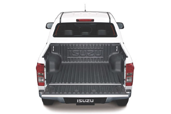 Blick auf die Ladeflche. Die Gre hat Isuzu noch nicht mitgeteilt