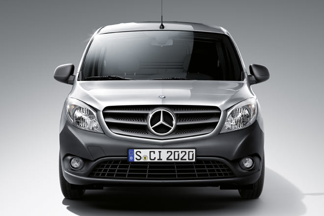 Der Citan trgt das neue Familiengesicht von Mercedes