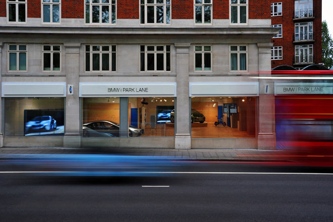 BMW hat in London seinen weltweit ersten »BMW i Store« vorgestellt