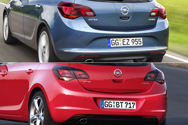 Die Chromleiste am Heck gefllt, der breite Kennzeicheneinsatz wirkt auf den ersten Blick nicht recht harmonisch