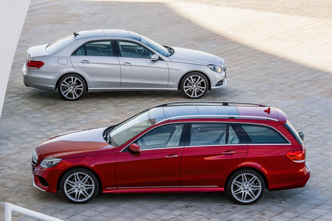 Whrend sich Mercedes zur Zukunft von Coup und Cabrio noch bedeckt hlt, gilt das Facelift natrlich auch fr das T-Modell