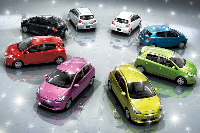 Der Nachfolger des Mitsubishi Colt heit in Japan (wieder) Mirage, in Europa kommt er unter dem Namen Space Star ab April 2013 zu den Hndlern. Gebaut wird der formal blasse Kleinwagen in Thailand