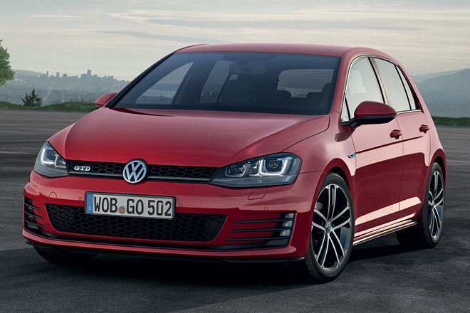 VW ergnzt die neue Golf-Generation jetzt um den GTD. Das Diesel-Topmodell kommt auf 184 PS Leistung und 380 Nm Drehmoment