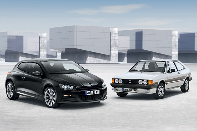 Scirocco III und Scirocco I (Sondermodell SL von 1977) zusammenmontiert: Kinder, wie die Zeit vergeht