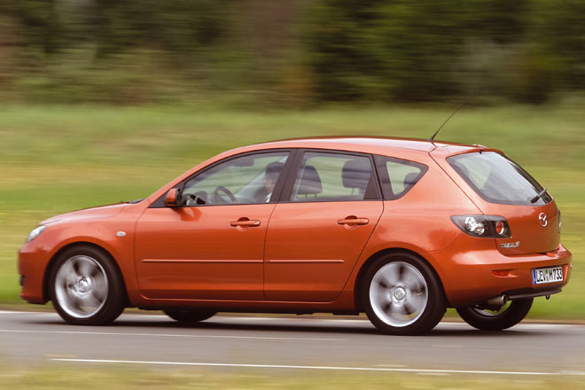 Vor nahezu exakt zehn Jahren hatte Mazda den ersten Mazda3 prsentiert