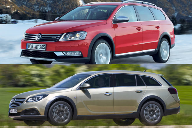 Der Country Tourer hat es vor allem auf den konzeptionell hnlichen VW Passat Alltrack abgesehen