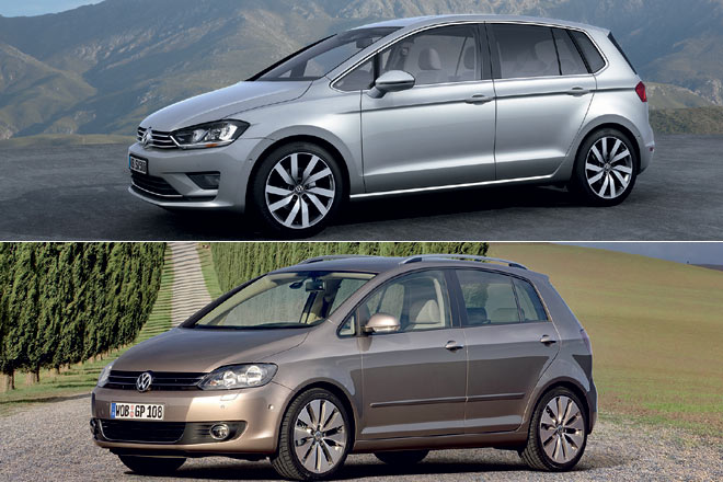 Neues und altes Modell im Vergleich: Die Unterschiede sind größer als erwartet. Es gibt schönere VW