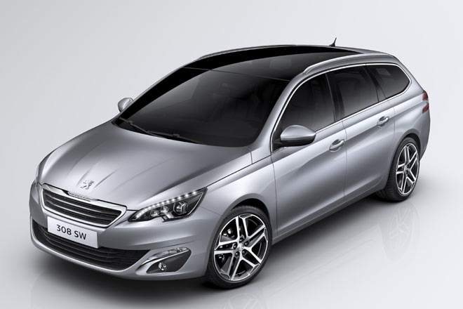 Gestatten, Peugeot 308 SW II. Die Neuauflage des Kombis feiert im Mrz ihre Messepremiere und wird anschlieend eingefhrt