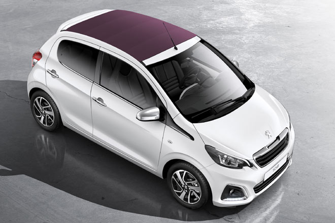 Gestatten, Peugeot 108. Fast neun Jahre nach dem 107-Start fhrt jetzt die zweite Kleinstwagen-Generation vor, die jedenfalls optisch deutlich gewonnen hat