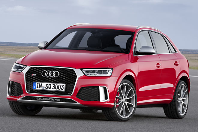 Auch der RS Q3 kommt in den Genuss der Neuerungen. Das auf 340 PS erstarkte Fnfzylinder-Topmodell »