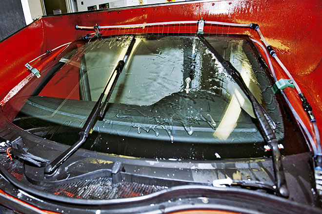 Der Test erfolgte auf einem automatisierten Pr�fstand bei winterlichen Bedingungen