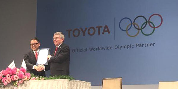 Toyota wird Olympia-Sponsor