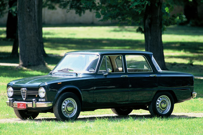 Und noch ein Blick zurck auf die Giulia von 1962
