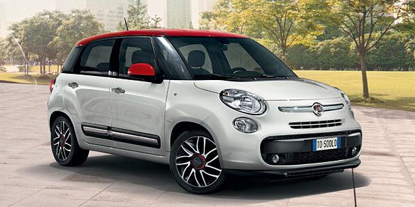 Fiat: 500L-Sondermodell mit besonderen Farben