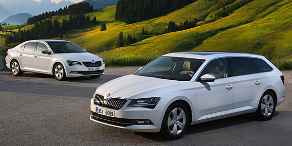 koda Superb kommt als Greenline-Sparmodell
