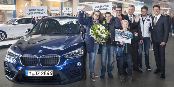 BMW-Welt empfngt 20-millionsten Besucher