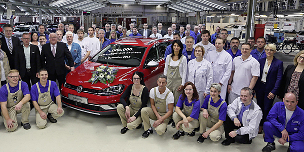 Drei Produktionsjubilen im VW-Konzern