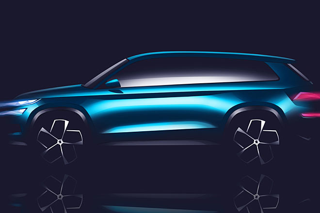 VisionS hei�t eine Studie, die �koda im M�rz vorstellen wird. So wie seinerzeit der VisionC einen Ausblick auf den neuen Superb gab, soll sie das Publikum auf das neue SUV einstimmen