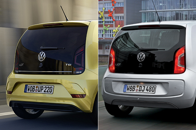 Auch das Heck hat profitiert, wenn auch nicht so klar