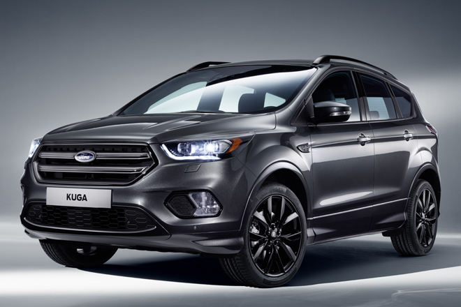 Ford �berarbeitet den Kuga. Das SUV erh�lt eine neue Front, die dem des gr��eren Edge �hnelt. Die Blinker wandern ofenbar nach oben, &raquo;