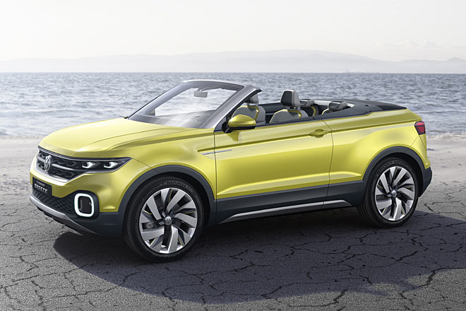 Dass VW in Genf eine SUV-Studie zeigt, war absehbar. Dass sie kein Dach hat, ist eine gelungene Überraschung