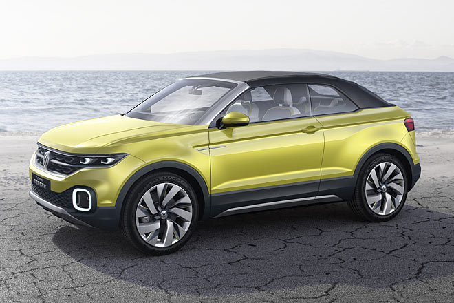 Der T-Cross Breeze gibt einen Ausblick auf das SUV der Polo-Klasse. Nach der geschlossenen könnte tasächlich auch eine offene Variante folgen