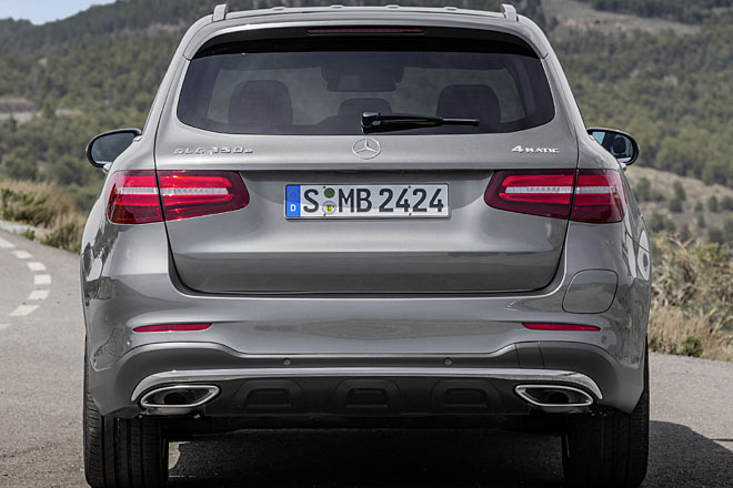 ... GLC SUV ist deutlich ausgeprägt
