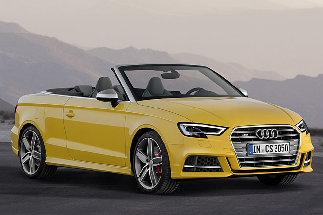 Wer mag, kann den S3 auch als Cabrio ordern